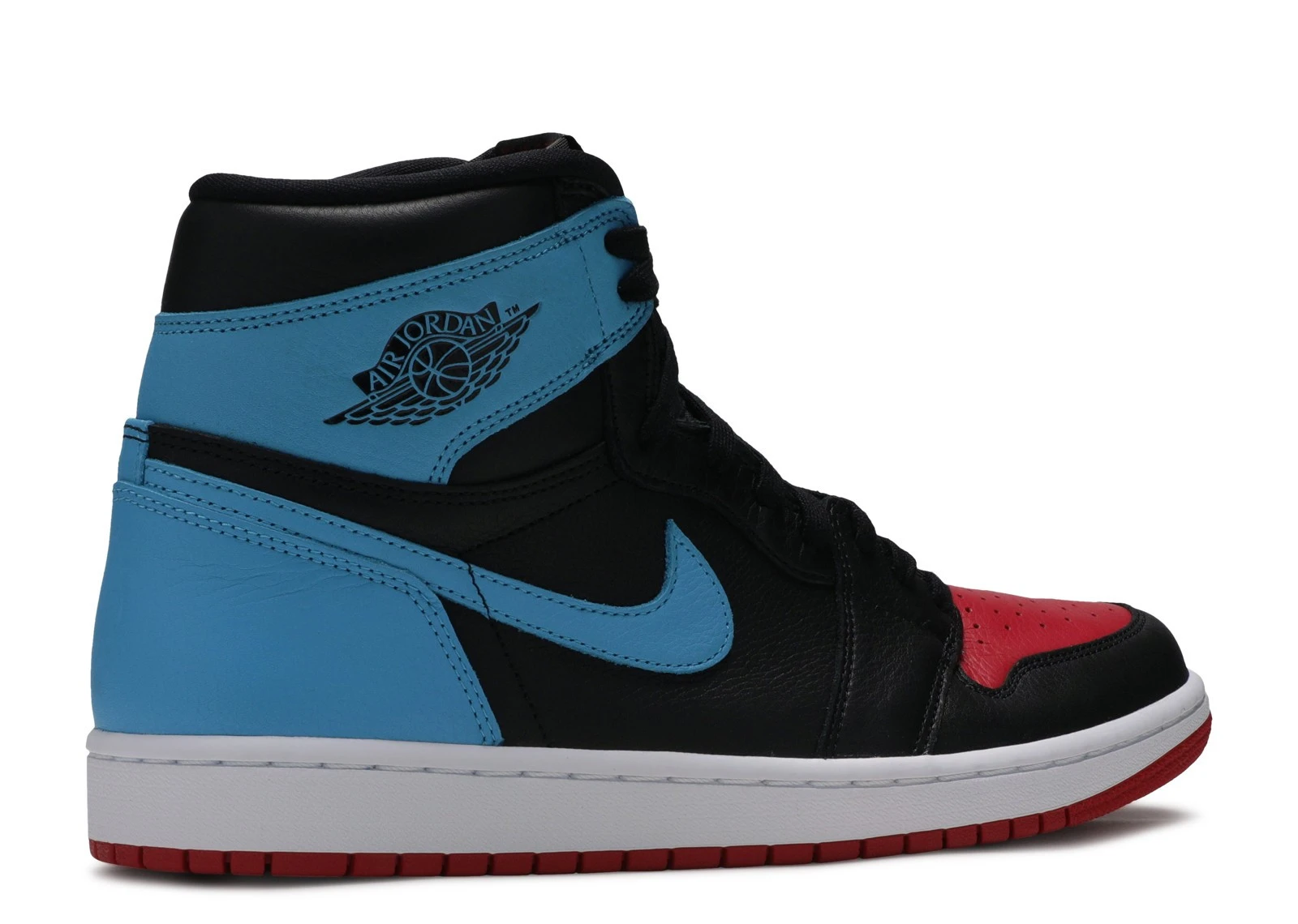 Air Jordan 1 High Womens Nike AJ I 1 High OG 'UNC To Chicago' (2020) фото