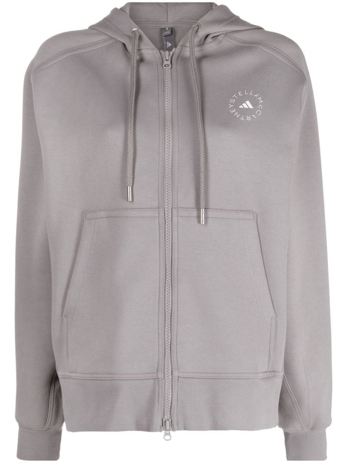 Adidas stella mccartney zip hoodie sale