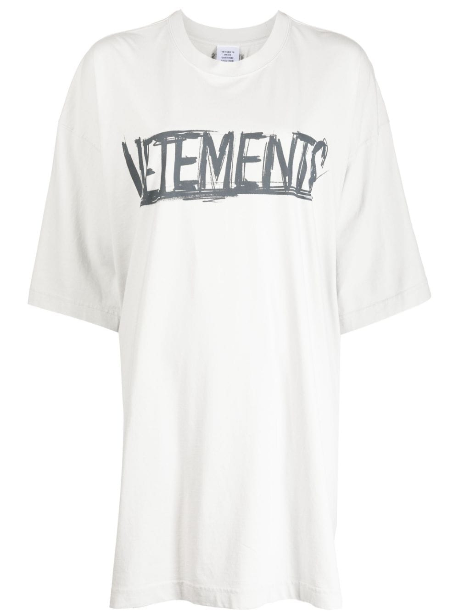 VETEMENTS Worldtour logo print stretch cotton T shirt UE54TR430W Meet Market