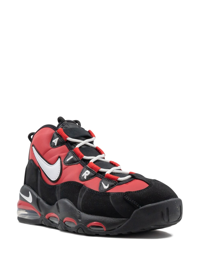 Nike air max uptempo 95 white red best sale