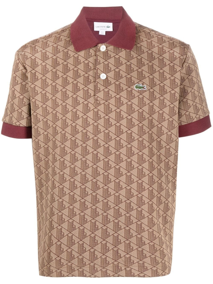 Lacoste All over print polo shirt DH0073 Meet Market