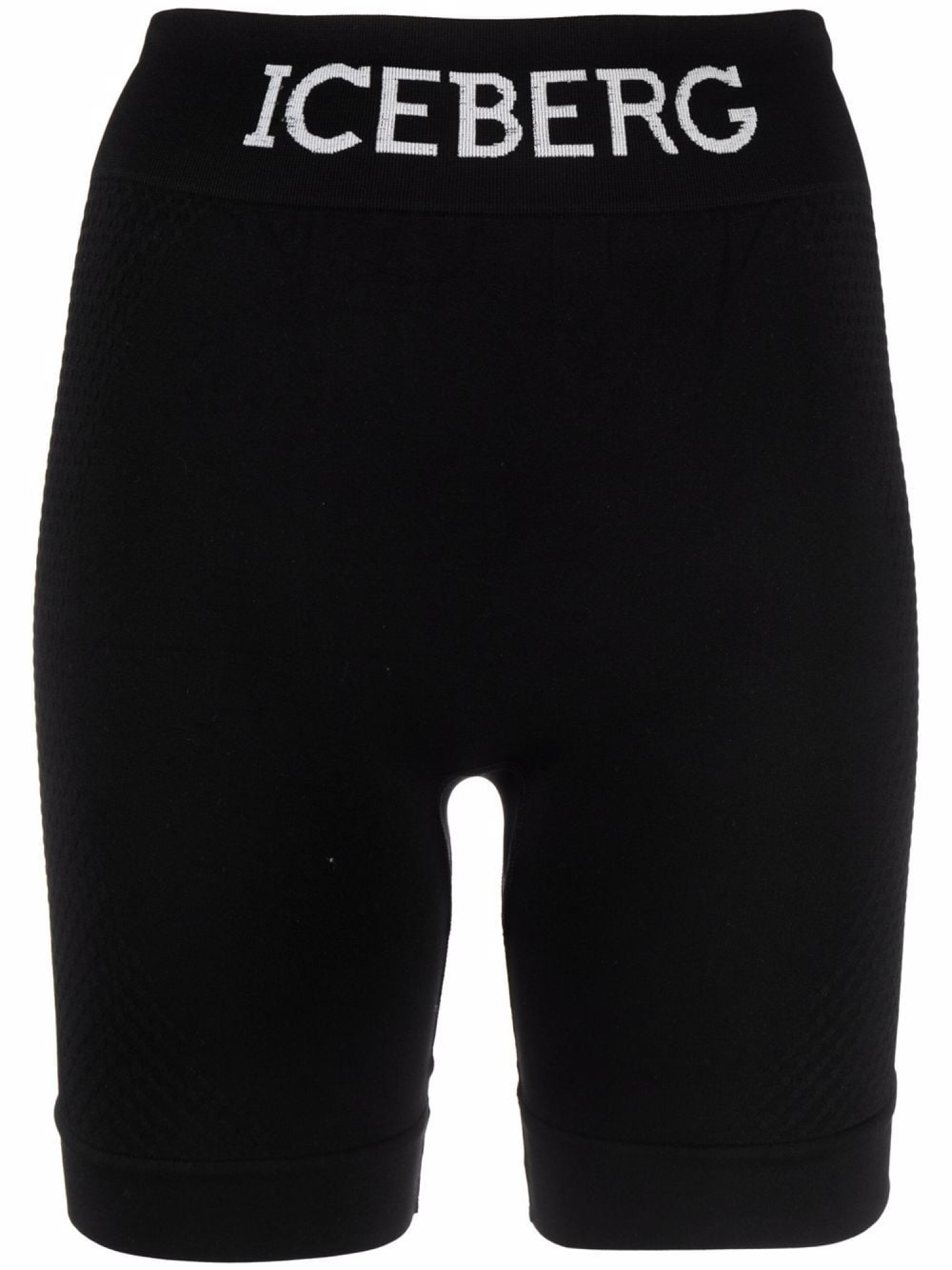 Iceberg Logo waist slip on cycling shorts DA216303 Meet Market