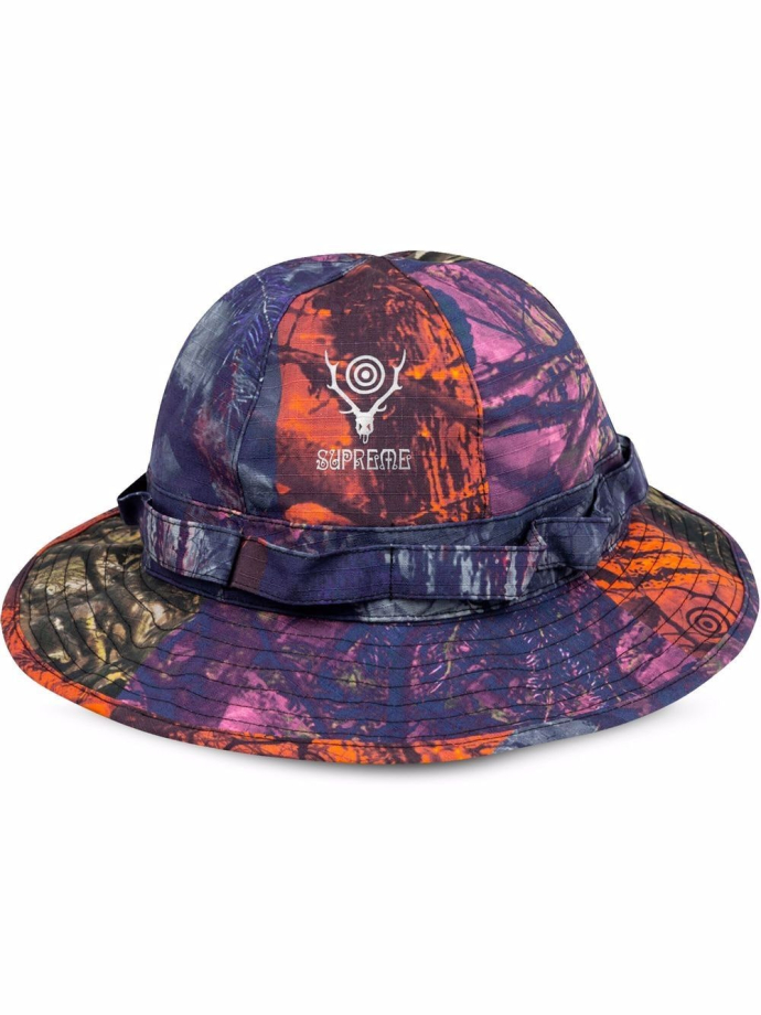 Supreme X South2 West8 Camo jungle hat SU10709 Meet Market