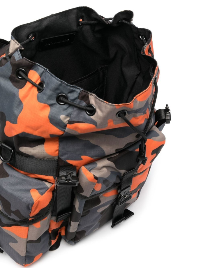 Camouflage print outlet backpack