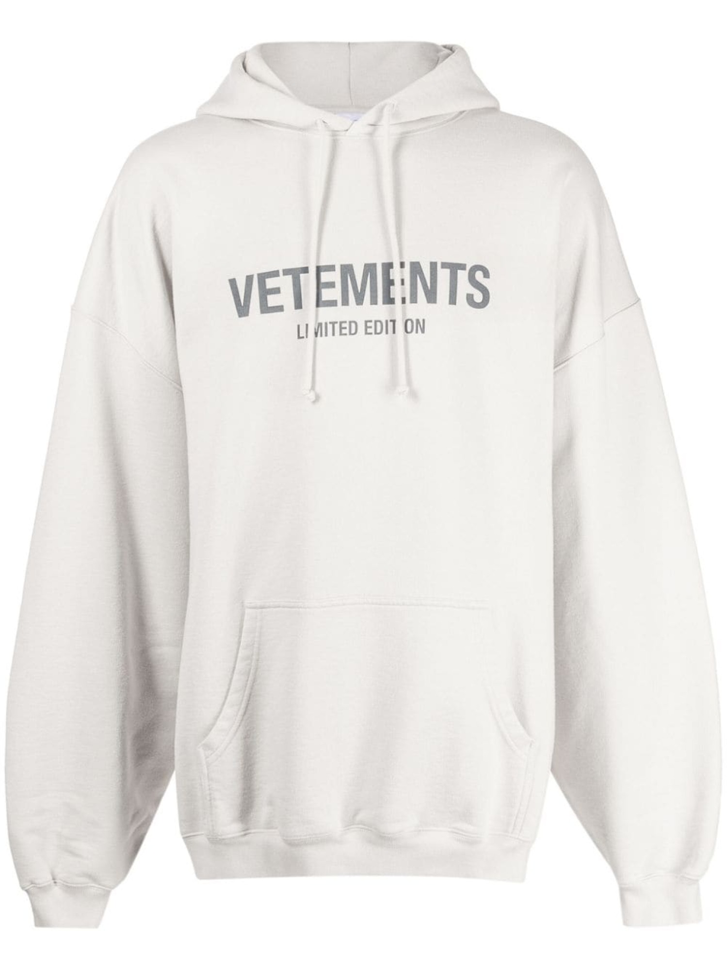 VETEMENTS Logo print drawstring hoodie UE54HD220W Meet Market