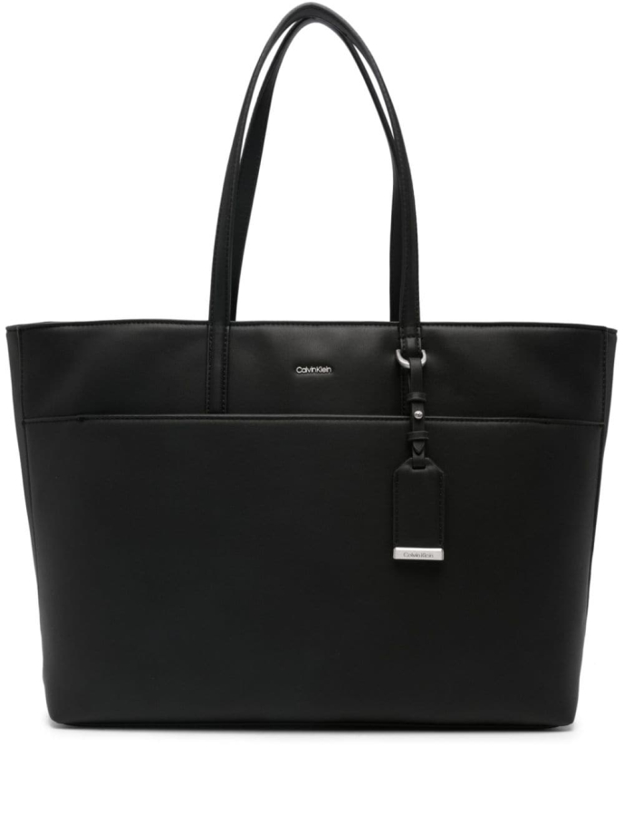 Calvin klein logo tote discount