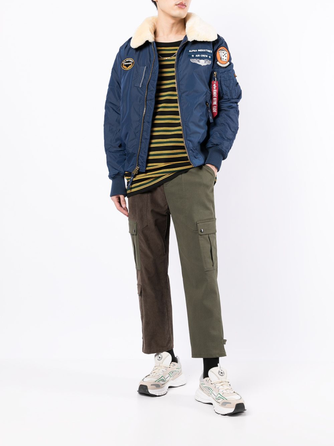 Alpha Industries Air Crew patch bomber jacket 198113 Meet Market