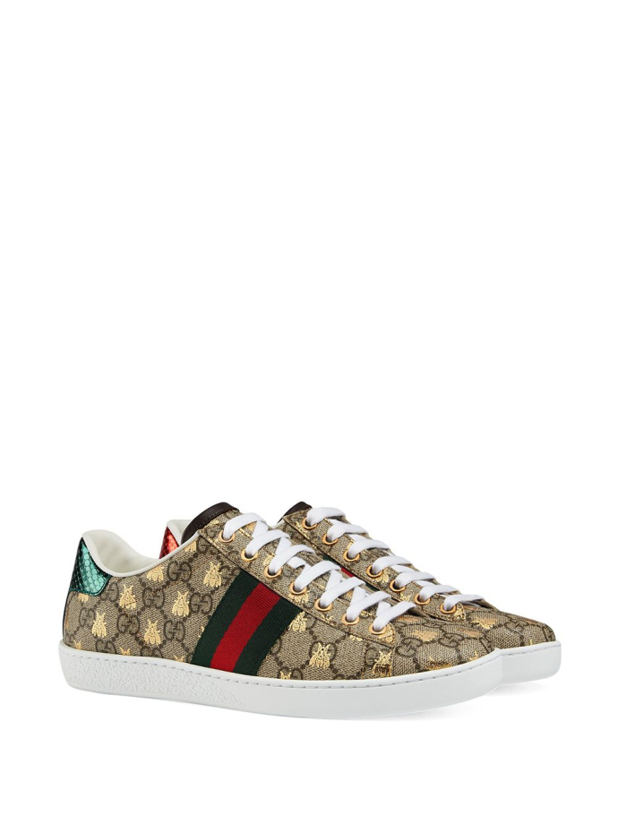 Gucci Ace GG Supreme sneaker with bees 5500519N050 Meet Market