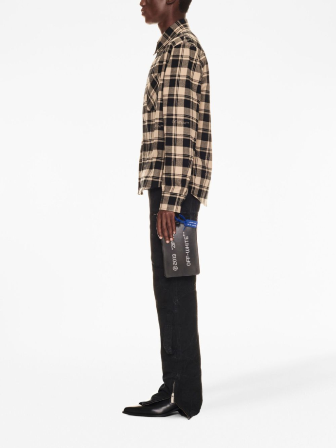 Off white zip bag clearance