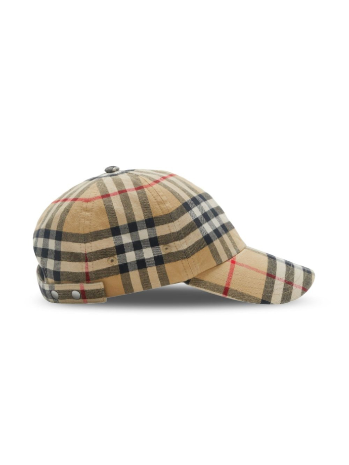 Burberry Nova check cotton baseball cap 8075641 Meet Market