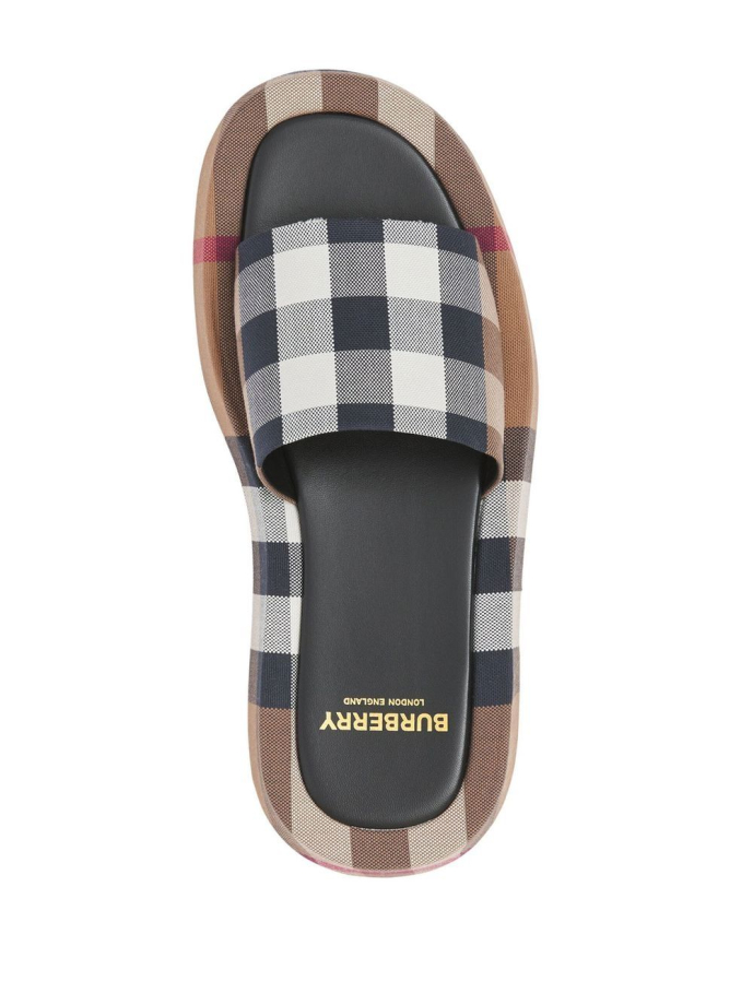 Burberry Vintage check print slides 8063415 Meet Market