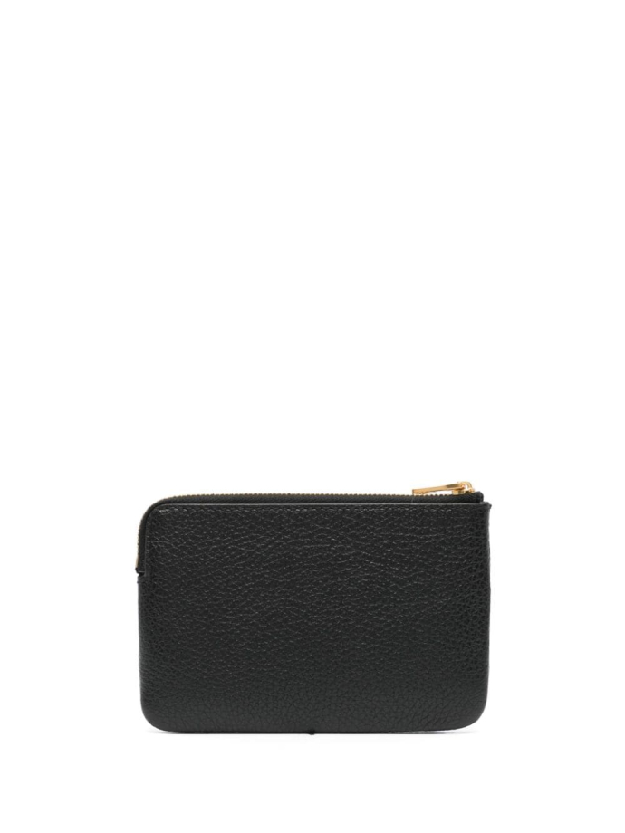 Bimba y Lola Logo lettering leather card holder