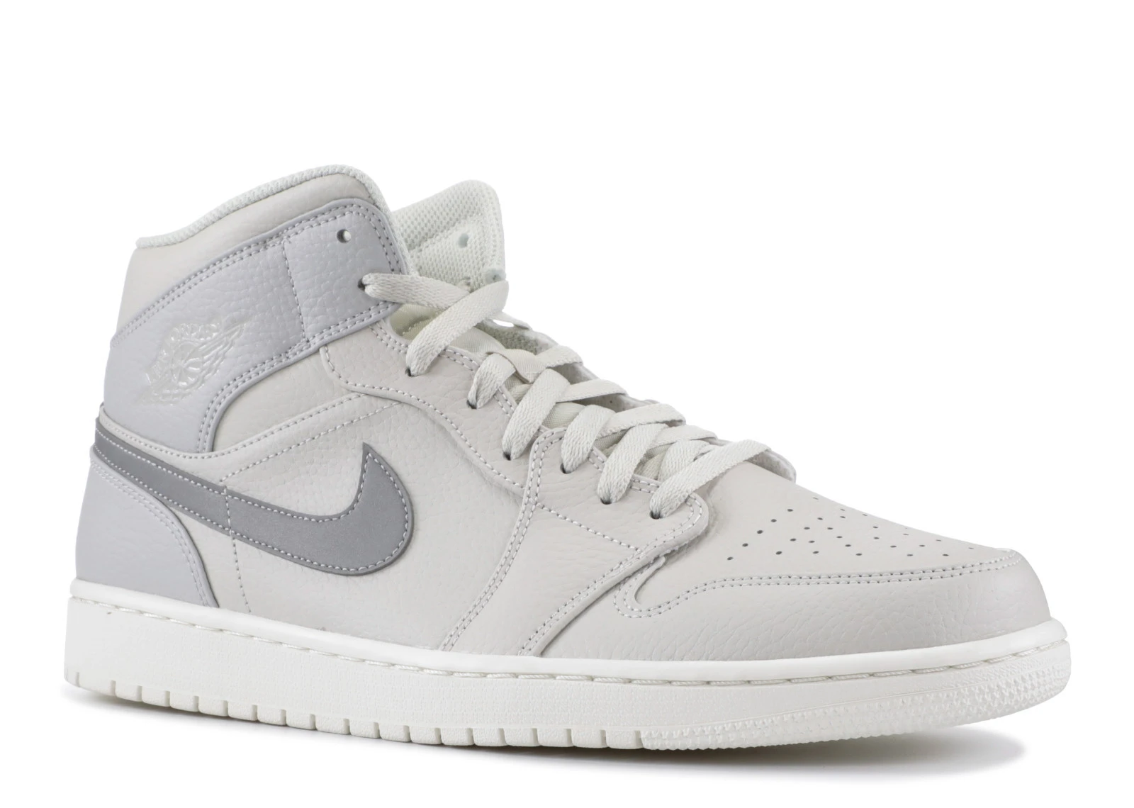 Air Jordan 1 Mid 1 Mid Light Bone (2018) фото