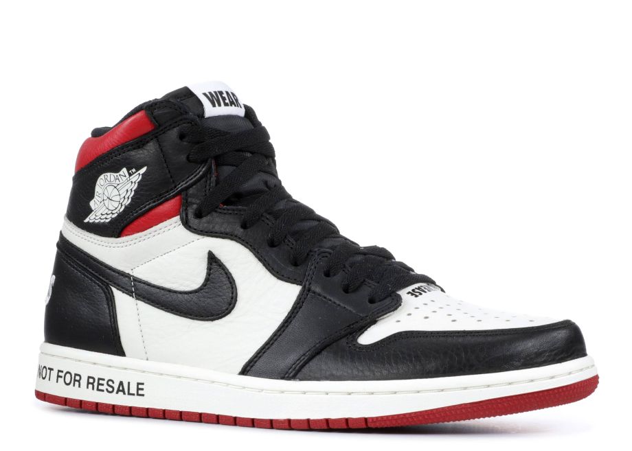 Nike air jordan 1 not for 2025 resale varsity red