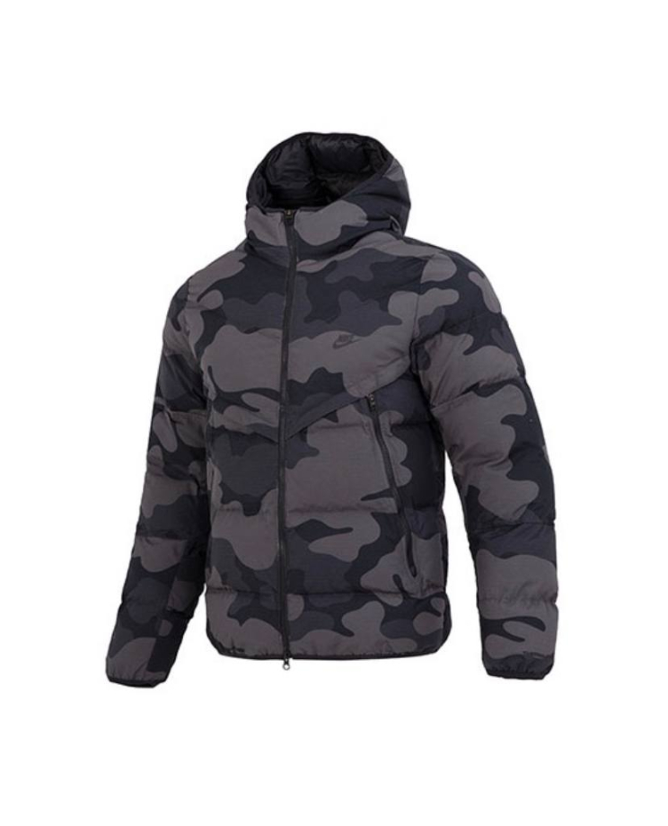 Nike black camo on sale jacket