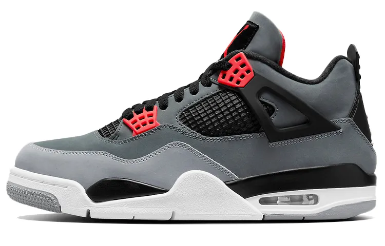 Купить кроссовки Air Jordan Air Jordan 4 серого цвета в интернет