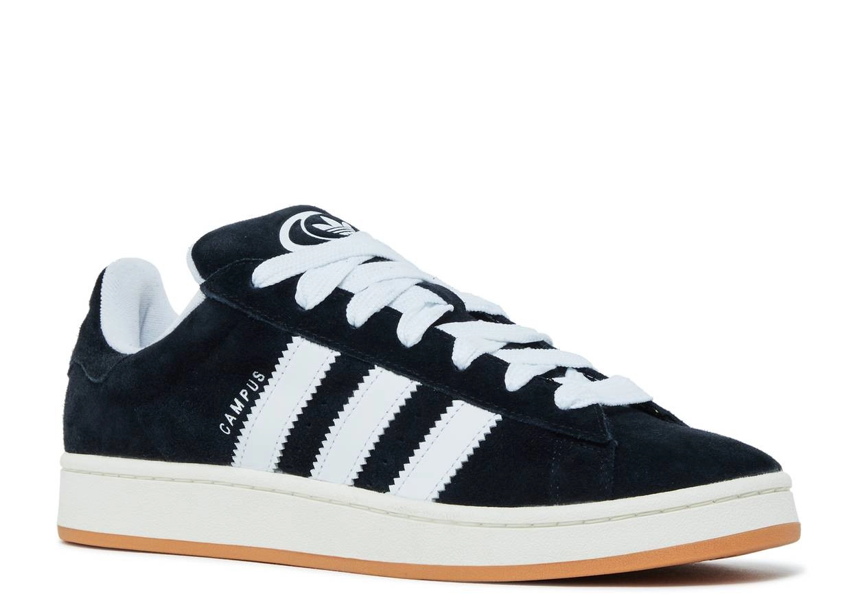 Adidas campus black and white online