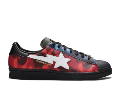 

BAPE X Superstar Mixed Camo, Разноцветный