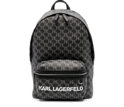 

Monogram-print backpack, Karl Lagerfeld Monogram-Print Backpack