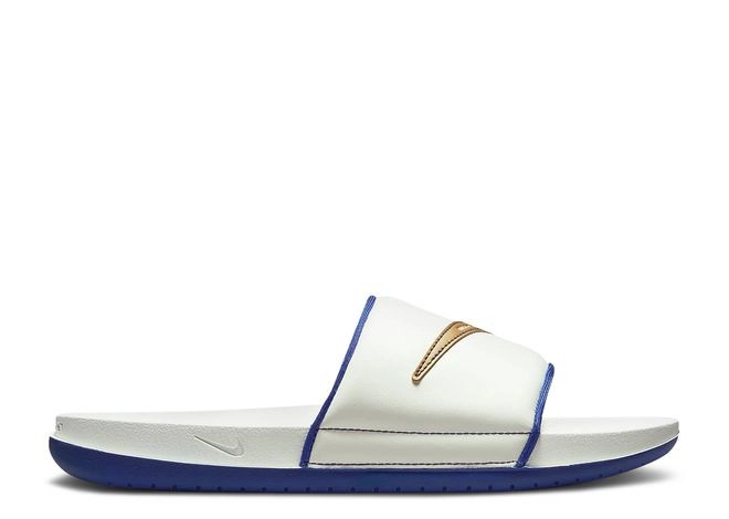 Nike Offcourt Slide Sail Metallic Gold фото