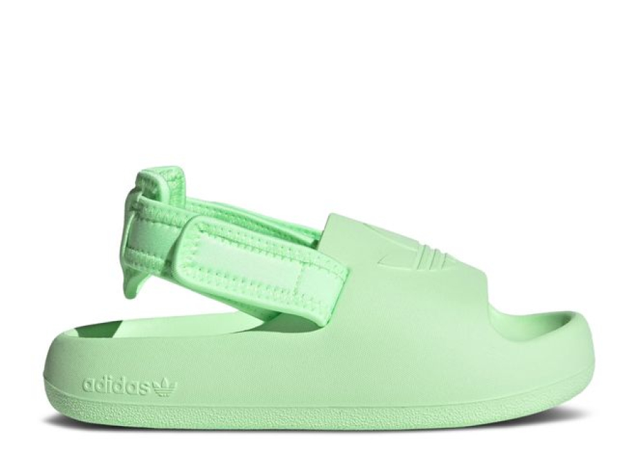 Adidas adilette green best sale