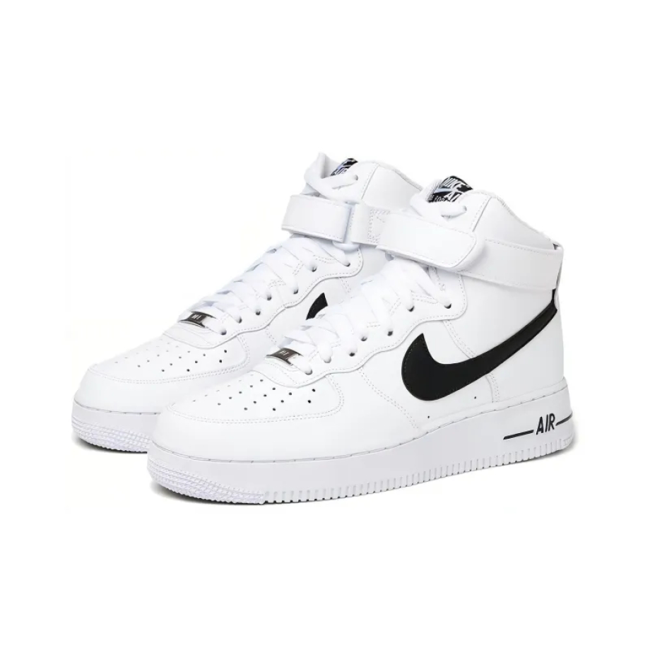 Nike air force 1 high white and black hotsell