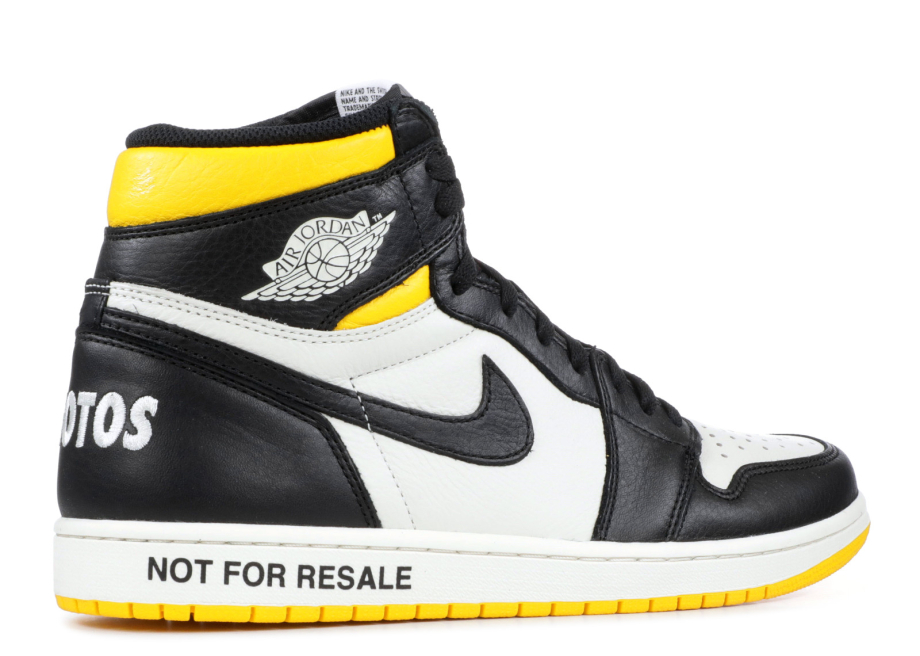 Nike aj 1 not for sales resale