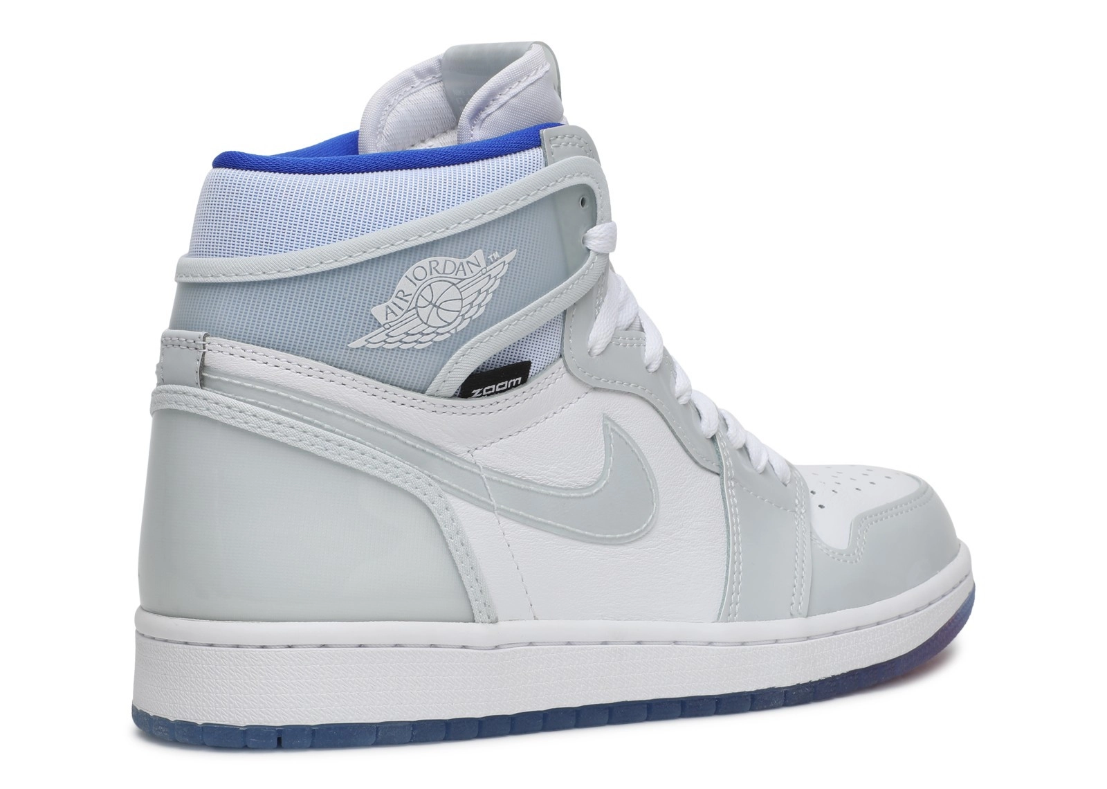Air Jordan 1 High 1 Retro High Zoom White Racer Blue (2020) фото