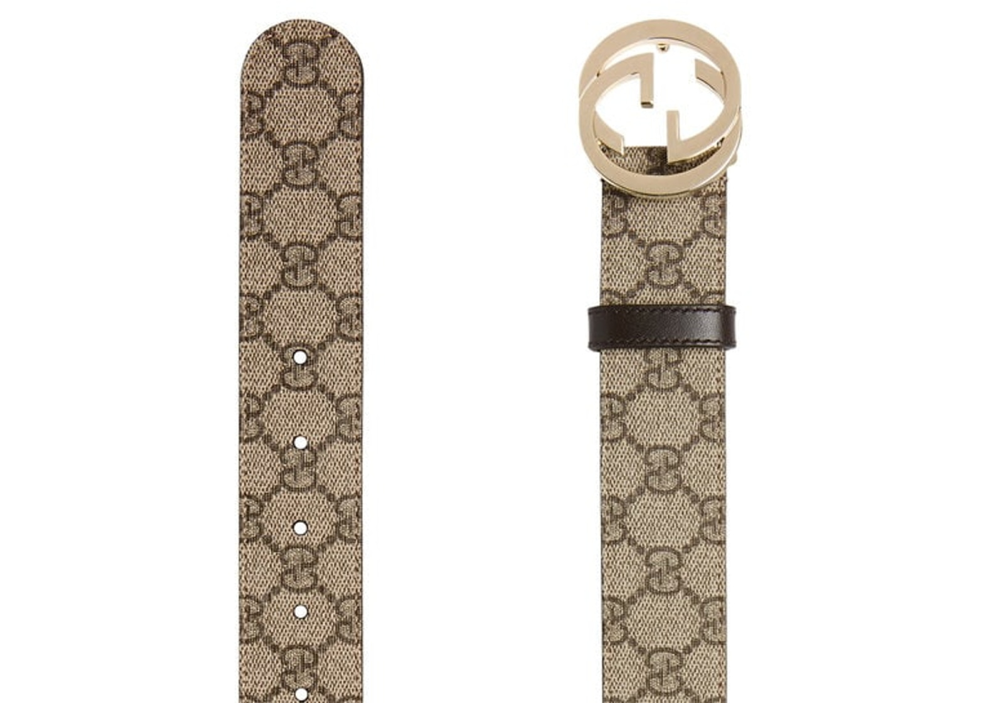 Gucci gg supreme sales men's belt