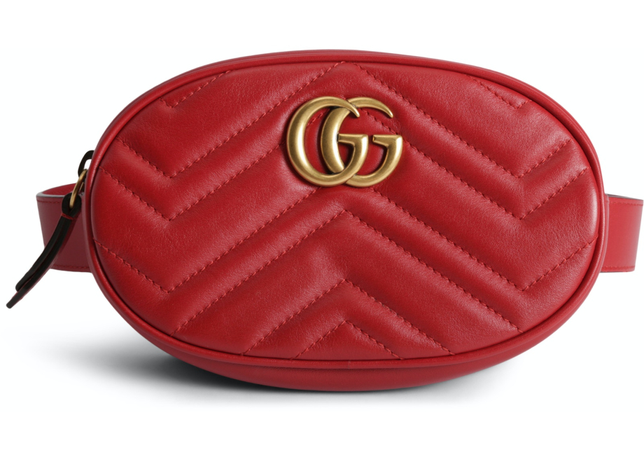 Gucci bum sale bag red