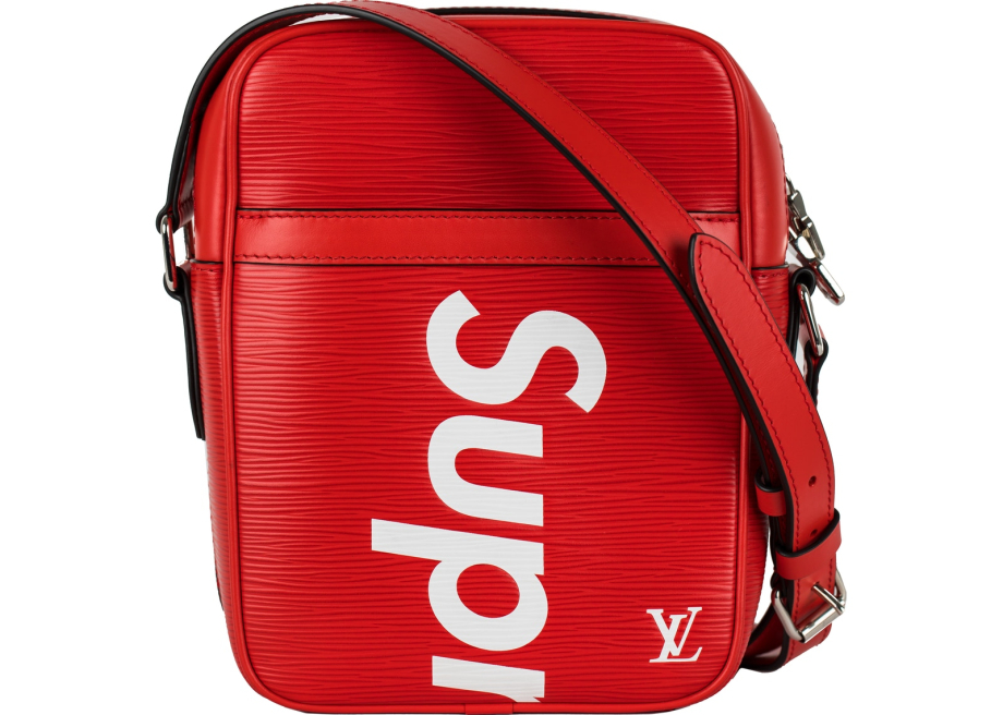 Supreme Louis Vuitton x Supreme Danube Epi PM Red Meet Market